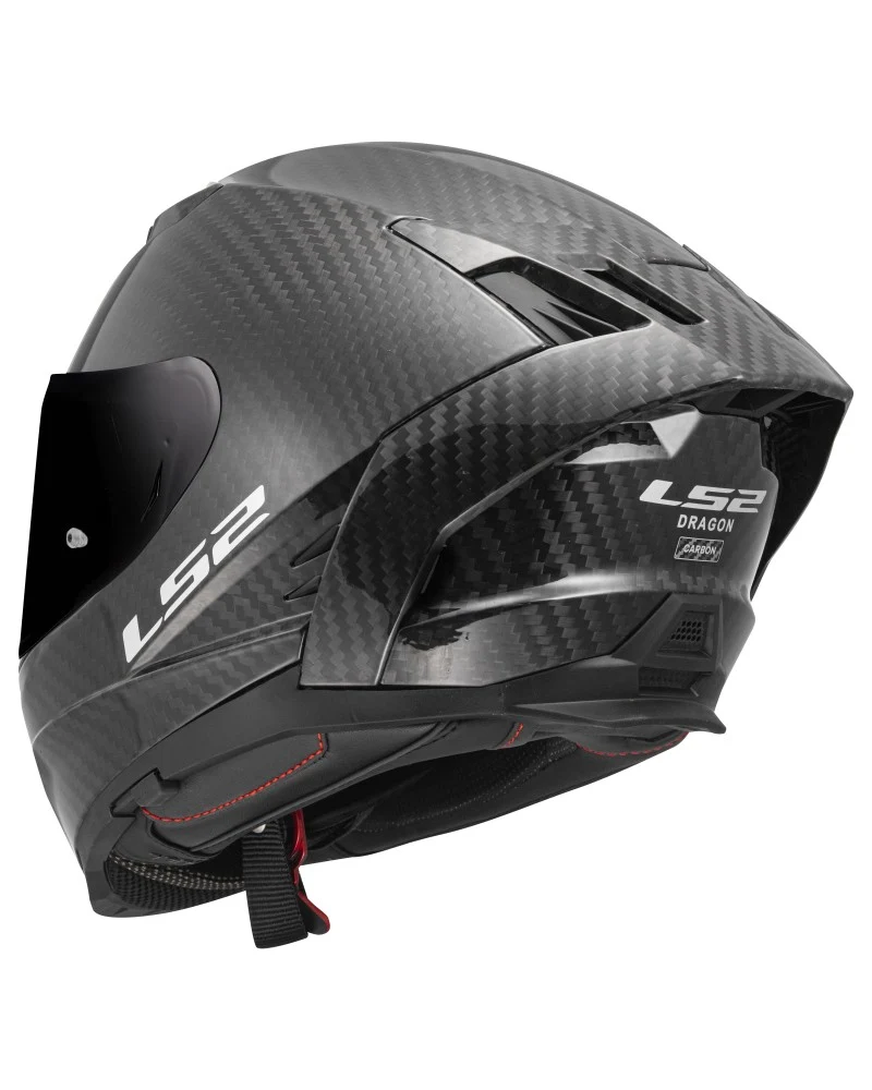 Capacete Integral LS2 FF807 Dragon Carbon Carbono Mate - Image 7