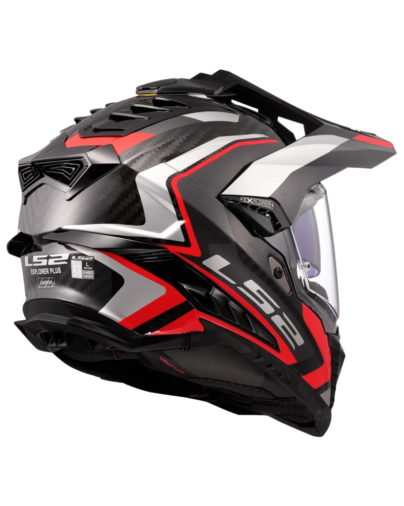 Capacete Enduro LS2 MX701 Explorer C Frontier II Carbono - Image 7