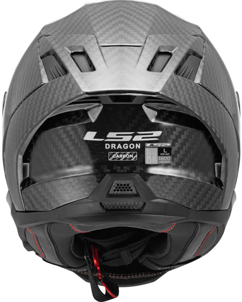 Capacete Integral LS2 FF807 Dragon Carbon Carbono Mate - Image 8